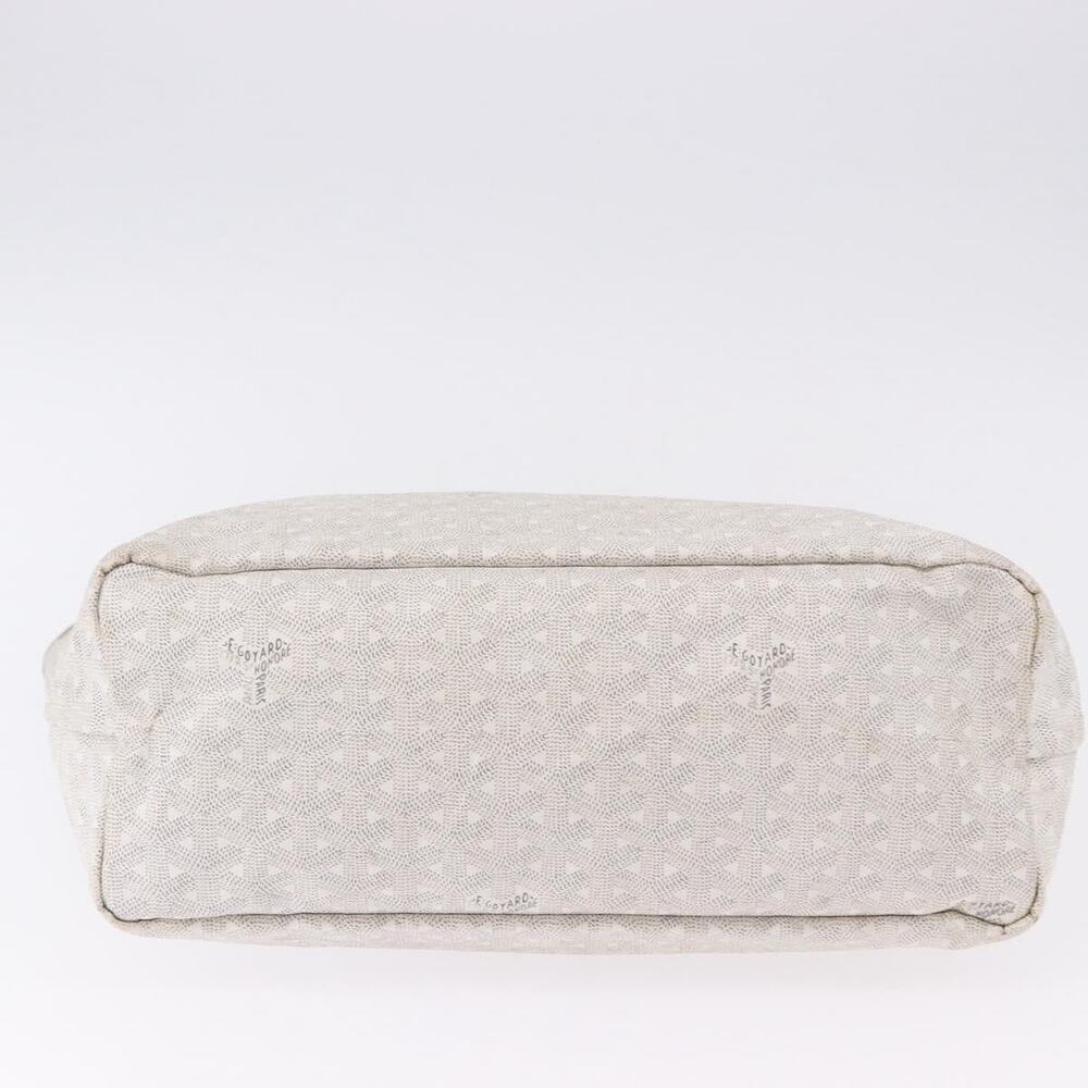 Goyard Herringbone Saint Louis PM Tote White - Picture 12 of 14
